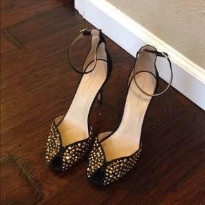 Zara Black Sparkly Heels
